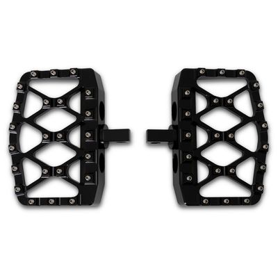 Fotplattor Burly MX-Evolution Passenger svart