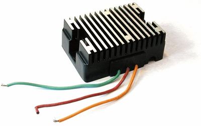 Spänningsregulator Transpo 12V svart XL Sportster 65-77