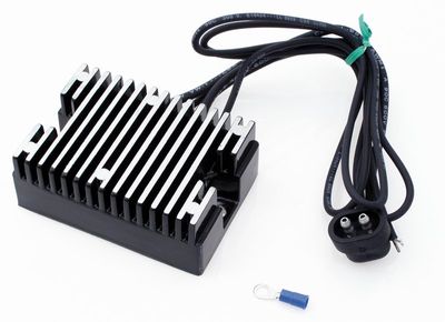 Likriktare spänningsregulator Transpo svart Evo Big Twin 89-99