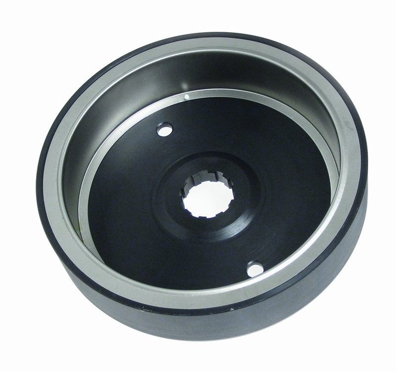 Rotor alternator 22/32Amp B/T 70-98, kapslade magneter & långa splines