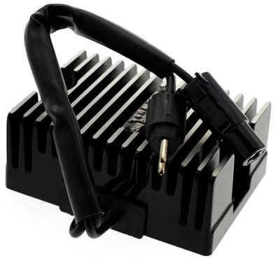 Likriktare spänningsregulator Cycle Electric svart XL Sportster 94-03