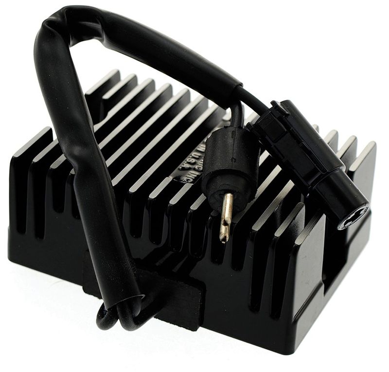 Likriktare spänningsregulator Cycle Electric svart XL Sportster 94-03