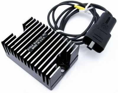Likriktare spänningsregulator Cycle Electric svart Dyna 99-03