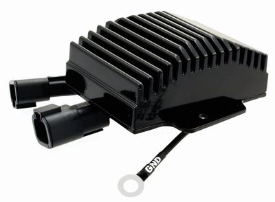 Likriktare spänningsregulator Cycle Electric svart 2007 Softail