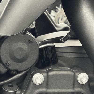 Kåpa strömbrytare Namz Vertical Softail 07-24 svart