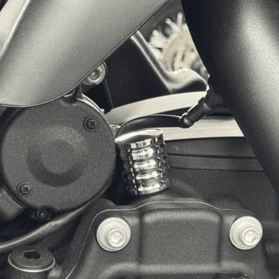 Kåpa strömbrytare Namz Horizontal Softail 07-24 polerad