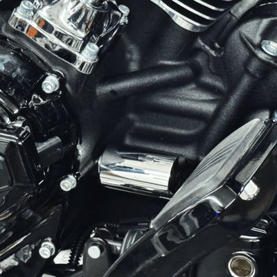 Kåpa Namz slät polerad Softail, 17-26 Touring, 17-26