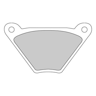 Bromsbelägg Ferodo FDB185P P-compound organiska