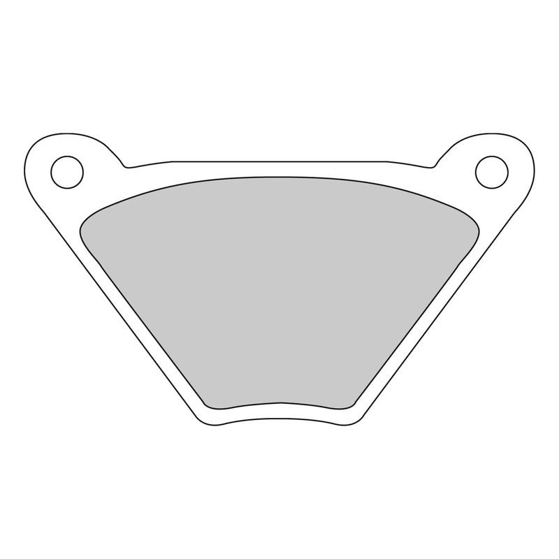 Bromsbelägg Ferodo FDB185P P-compound organiska