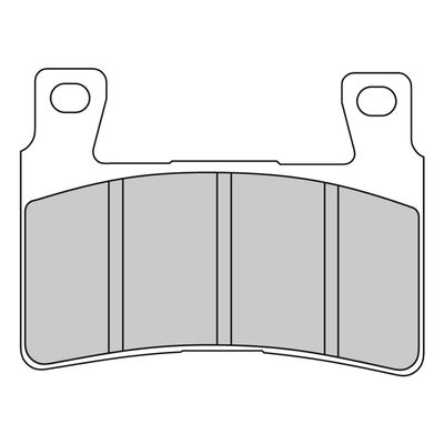 Bromsbelägg Ferodo FDB2114P P-compound organiska Softail 15-26