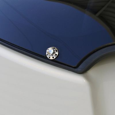 Bultsats vindruta Arlen Ness 12 titan polerad 300-809
