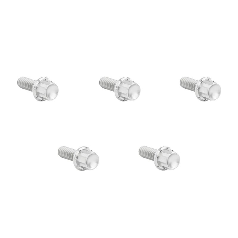 Bultsats derbylock Arlen Ness 12 Softail 18-26 titan polerad