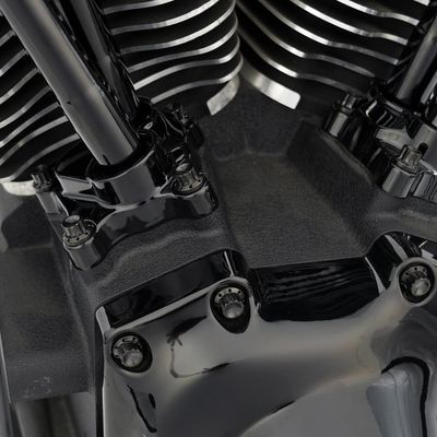 Bultsats Arlen Ness 12 Block Twin Cam 99-17 titan/svart