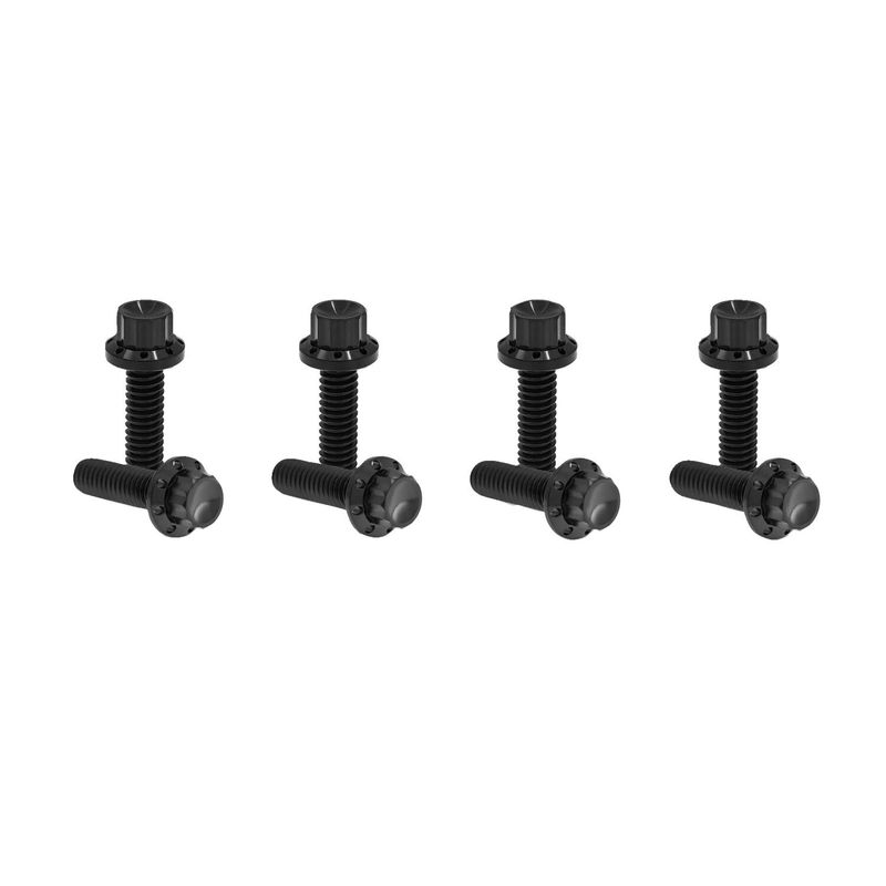 Bultsats Arlen Ness 12 Block Twin Cam 99-17 titan/svart