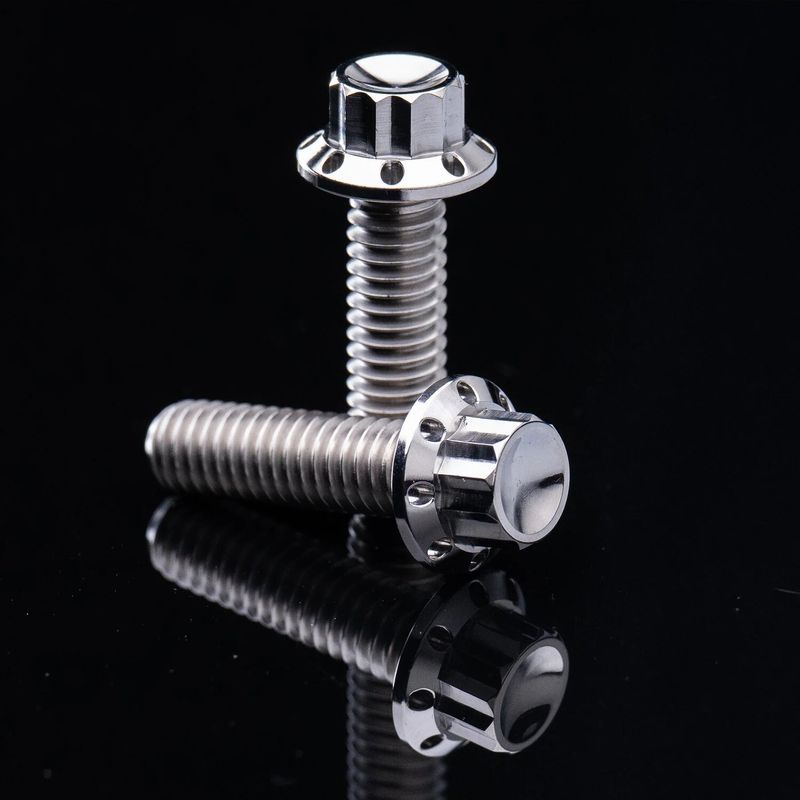 Bultar lock Arlen Ness 12 Twin Cam 07-17 titan polerad