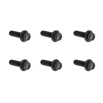 Bultar lock Arlen Ness 12 Twin Cam 07-17 titan/svart