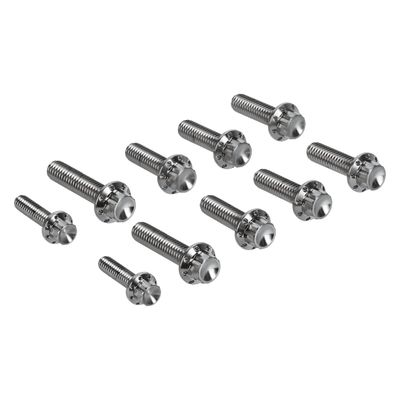 Bultsats Arlen Ness 12 Twin Cam 07-17 polerad