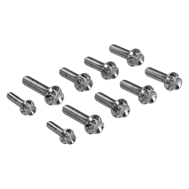 Bultsats Arlen Ness 12 Twin Cam 07-17 polerad