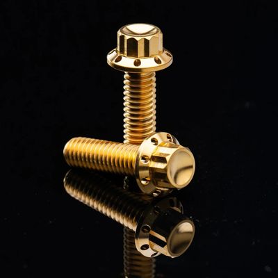 Bultsats Arlen Ness 12 Twin Cam 99-17 titan/guld