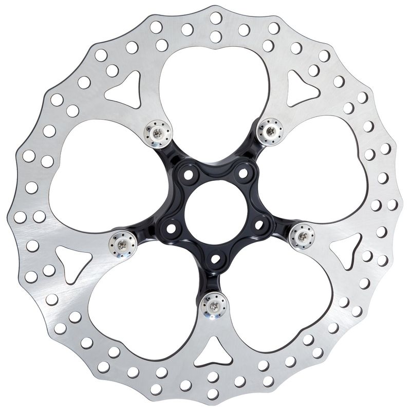 Bromsskiva fram Arlen Ness Spider 14" svart