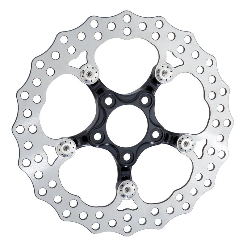 Bromsskiva fram Arlen Ness Spider 320mm svart