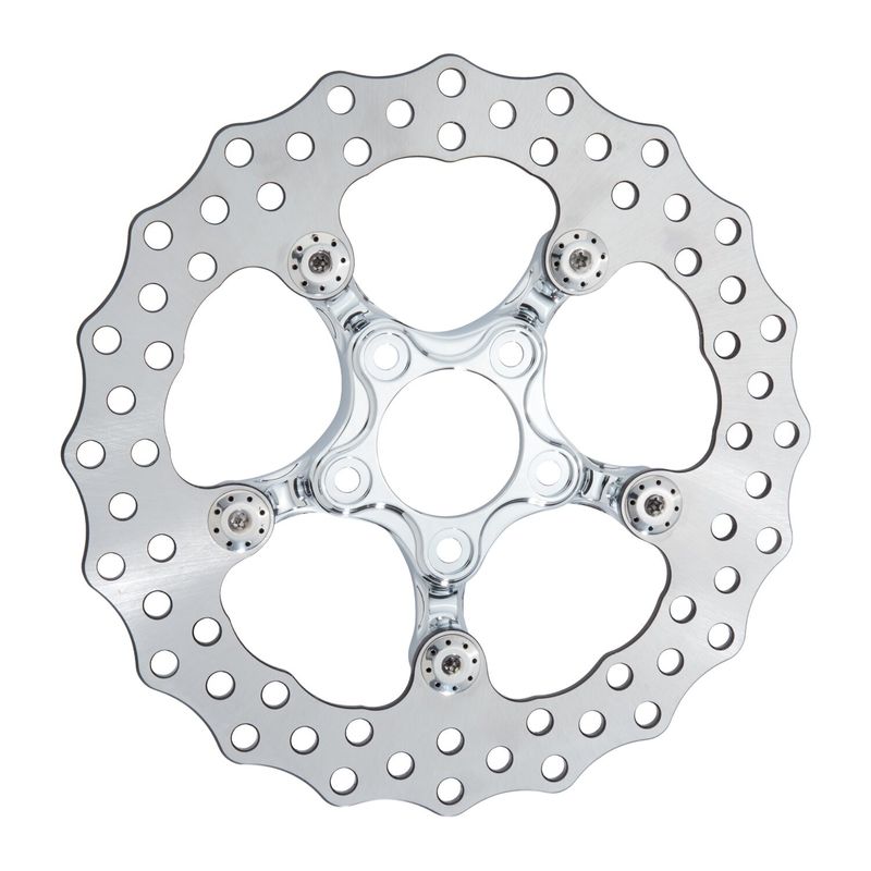 Bromsskiva Arlen Ness Spider 11.5 fram/bak krom