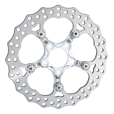 Bromsskiva fram Arlen Ness Spider 320mm krom