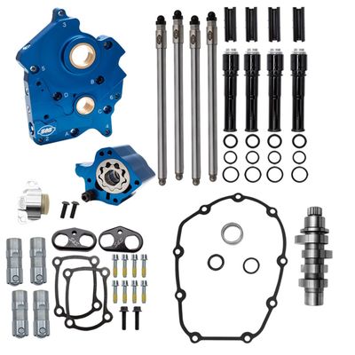 Kamaxelsats S&S M8 HPT542 Water cooled models Gen1 M8: m.fl. svart