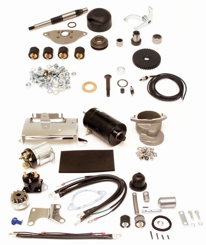 Elstartkit, inkl. startmotor, Hitachi. FXE 1971-79