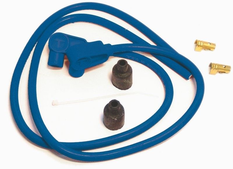 Tändkablar silicone, Sumax elekt./brytar tändning blå