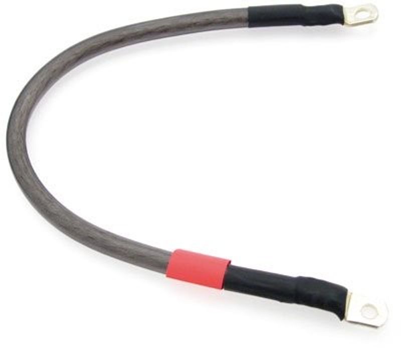 Batterikabel 12 lång, 1/4 & 5/16 hål