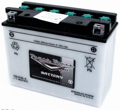 Batteri Yuasa Yumicron Y50-N18L 12 V konventionellt 205,74 x 89 x 160,02 mm