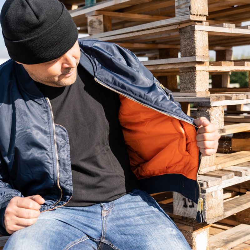 Jacka Army Surplus MA-1 Bomber blå