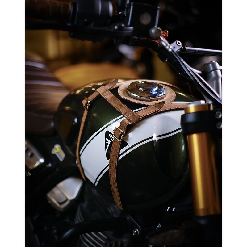 Tankremmar Trip Machine Triumph Scrambler 400/Speed 400 tobak