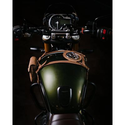 Tankremmar Trip Machine Triumph Scrambler 400/Speed 400 tobak