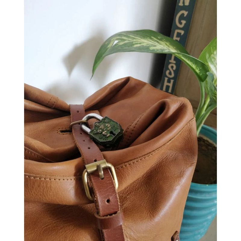 Bag Trip Machine Military duffle vintage tan