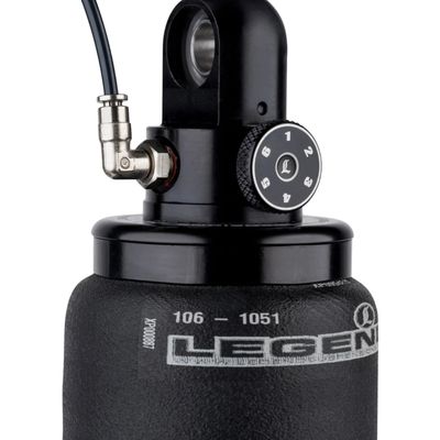 Luftfjädring Legend Air Suspension Air-A svart Softail 25-26
