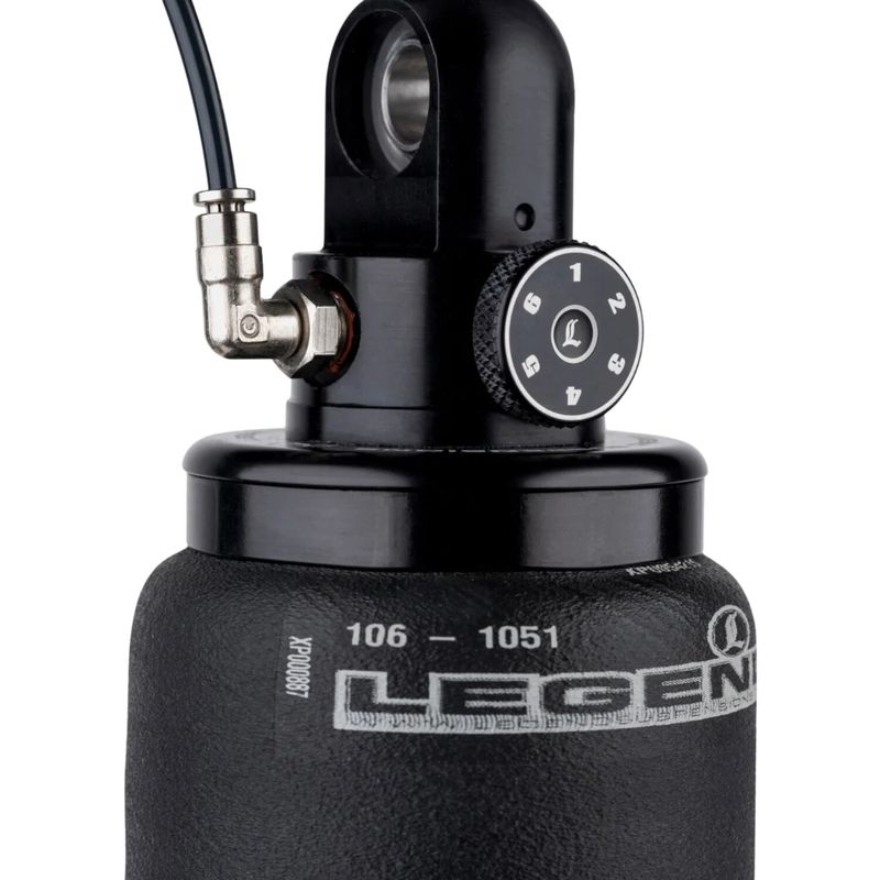 Luftfjädring Legend Air Suspension Air-A svart Softail 25-26