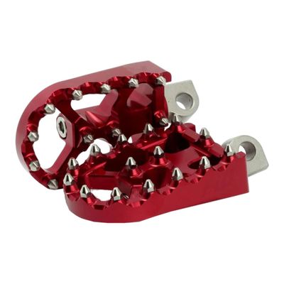 Fotpinnar Flo Motorsports V2 MX röd