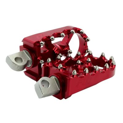 Fotpinnar Flo Motorsports V2 MX röd