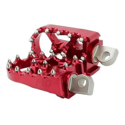 Fotpinnar Flo Motorsports V2 MX röd