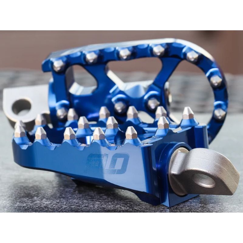 Fotpinnar Flo Motorsports V2 MX blå