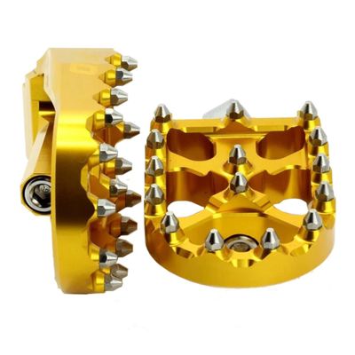 Fotpinnar Flo Motorsports V2 MX guld
