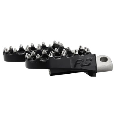 Fotpinnar Flo Motorsports V2 MX svart