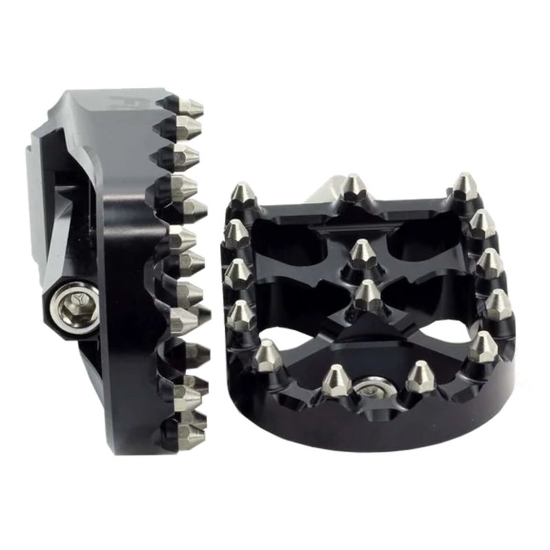 Fotpinnar Flo Motorsports V2 MX svart