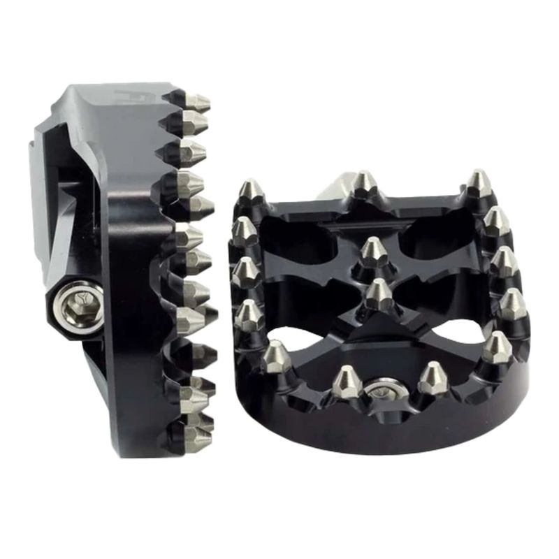 Fotpinnar Flo Motorsports V3 MX svart
