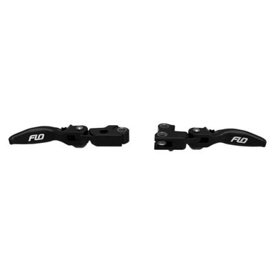 Handtagssats broms & koppling Flo Motorsports MX svart kort Softail 96-14