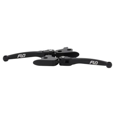 Handtagssats broms & koppling Flo Motorsports MX svart Softail 15-24