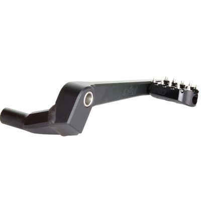 Bromsarm med pedal Flo Motorsports svart Softail mittreglage 18-24