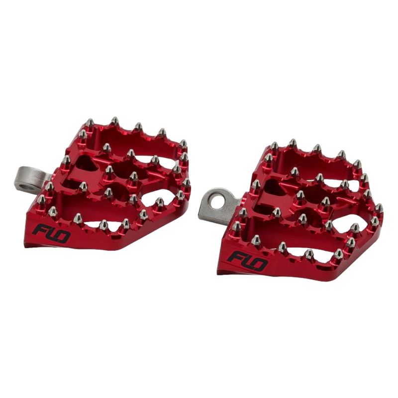 Minifotplattor Flo Motorsports V4 BMX röd